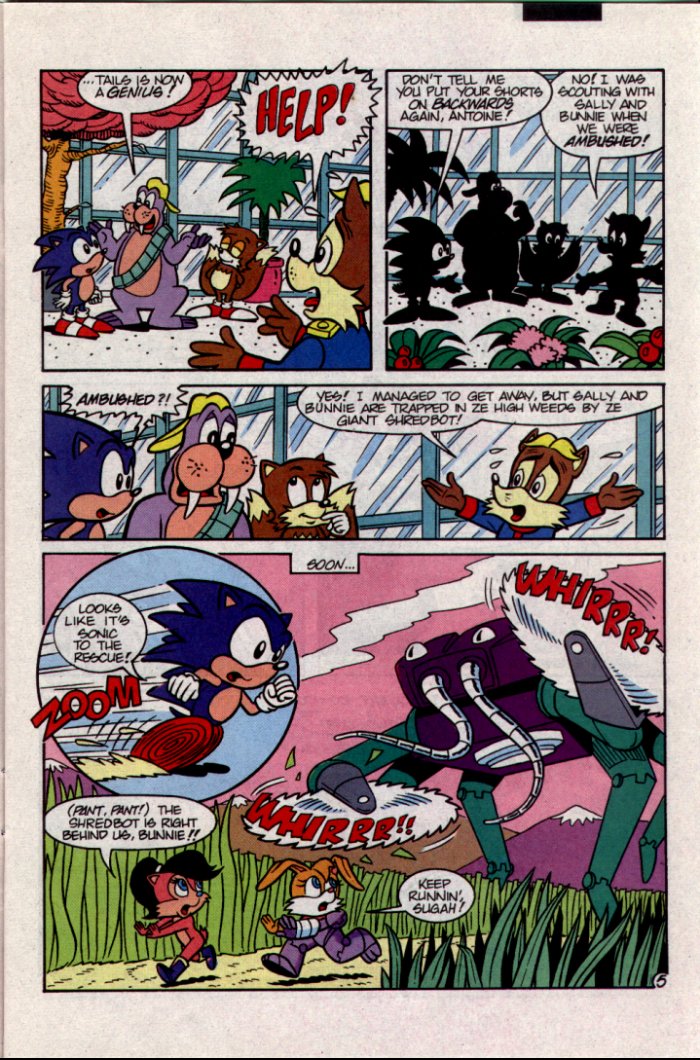 Sonic - Archie Adventure Series September 1994 Page 5